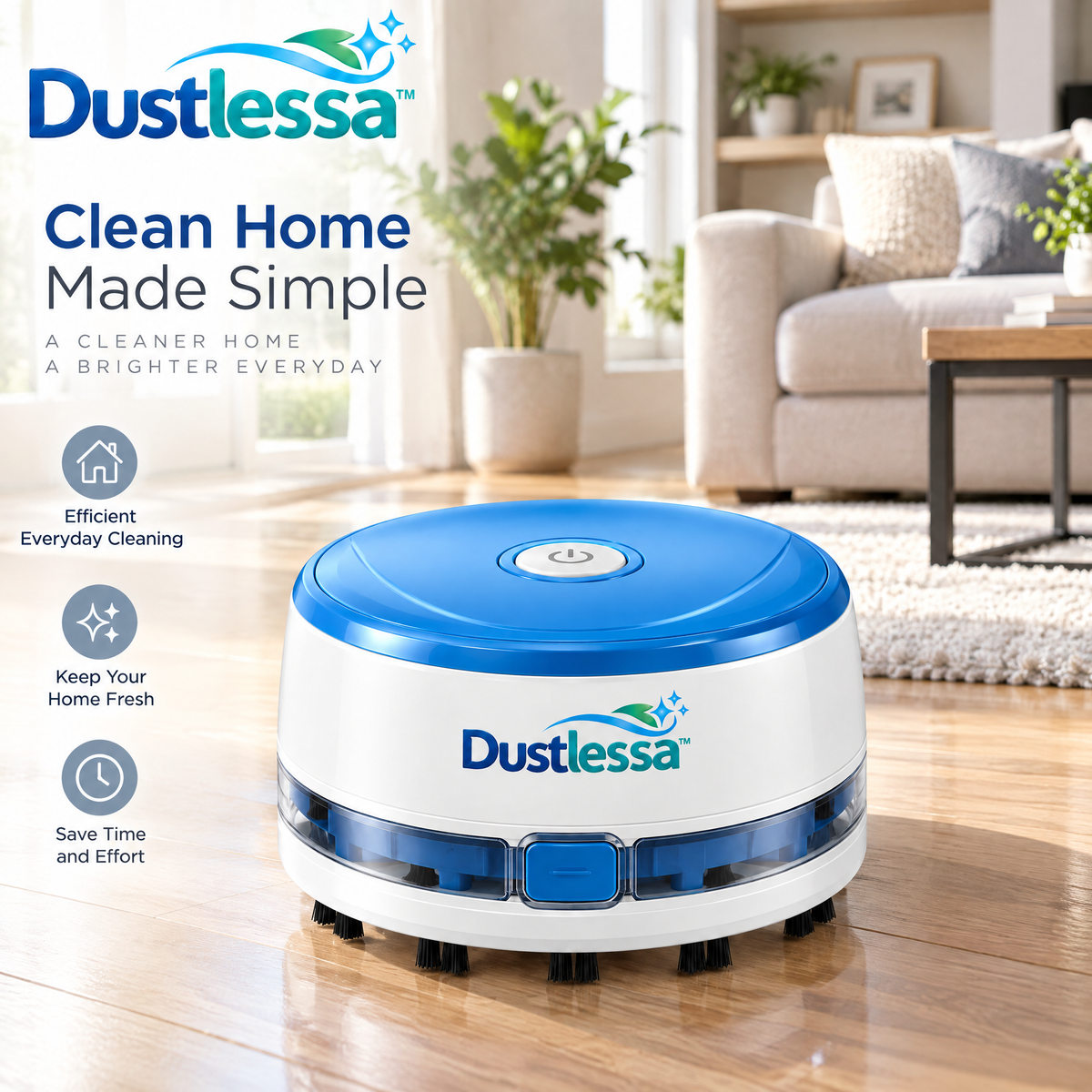 Dustlessa™ Mini Desktop Vacuum Cleaner