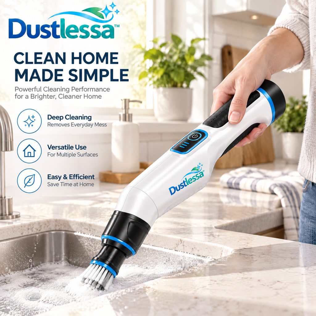 Dustlessa™ Electric Tile Grout Cleaner