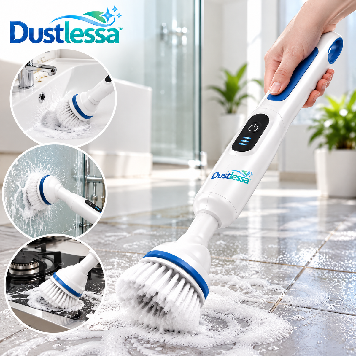 Dustlessa™ Electric Toilet Cleaning Brush