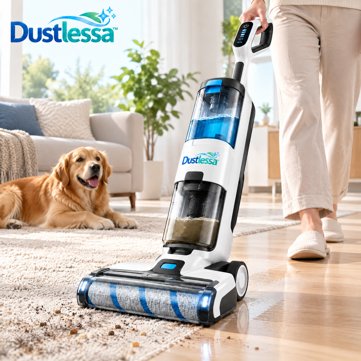 Dustlessa™ Cordless Hard Floor Washer