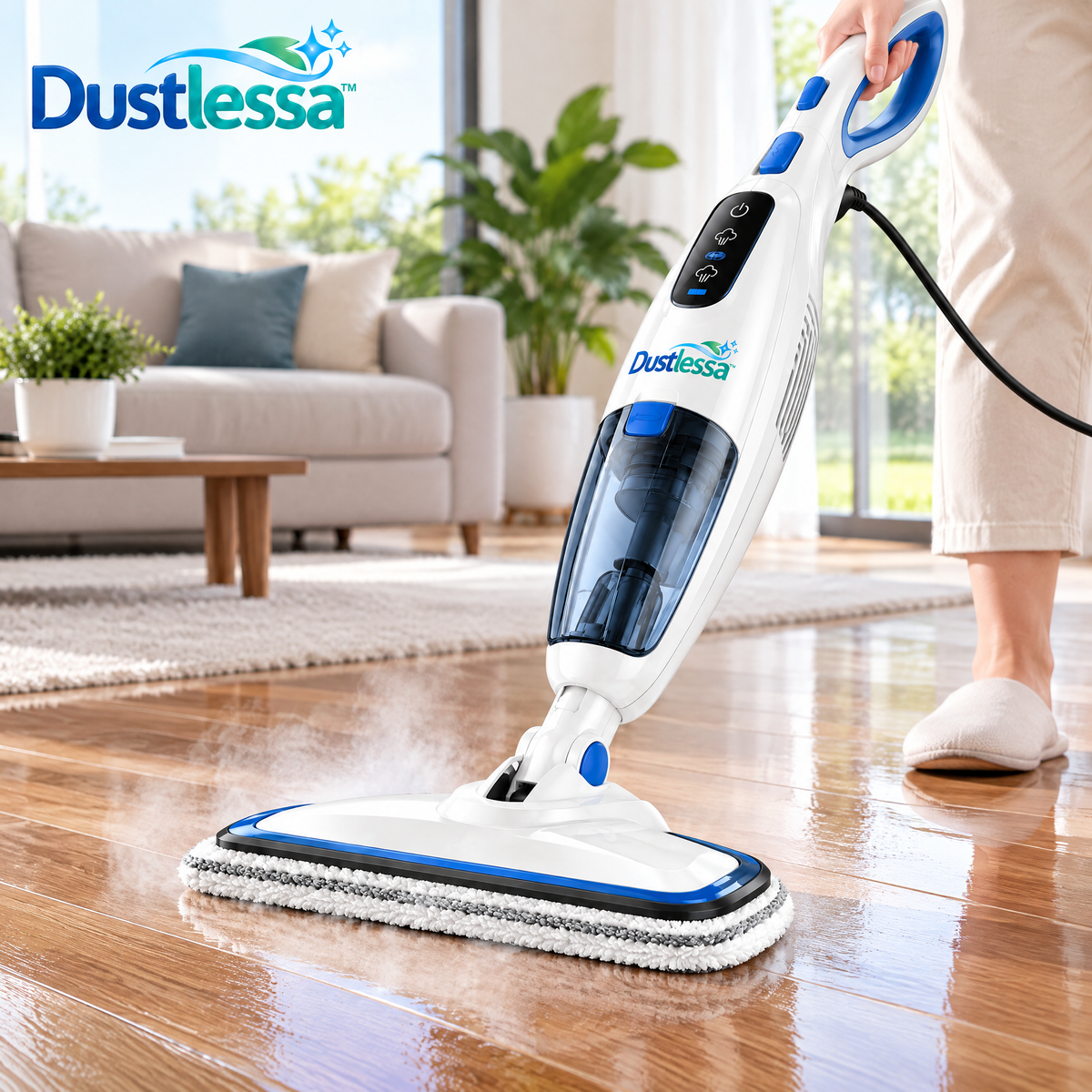 Dustlessa™ High-Pressure Handheld Steam Mop