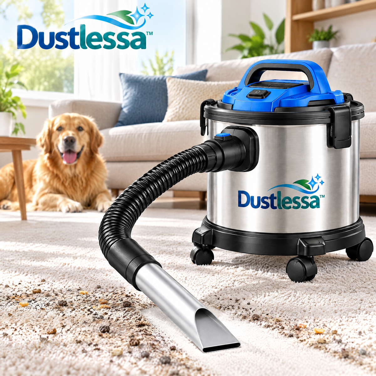 Dustlessa™ Fireplace Ash Vacuum