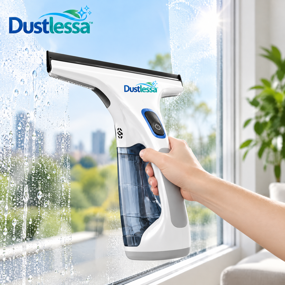 Dustlessa™ Cordless Glass Cleaning Vacuum