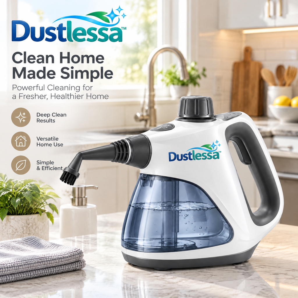 Dustlessa™ Portable Steam Cleaner