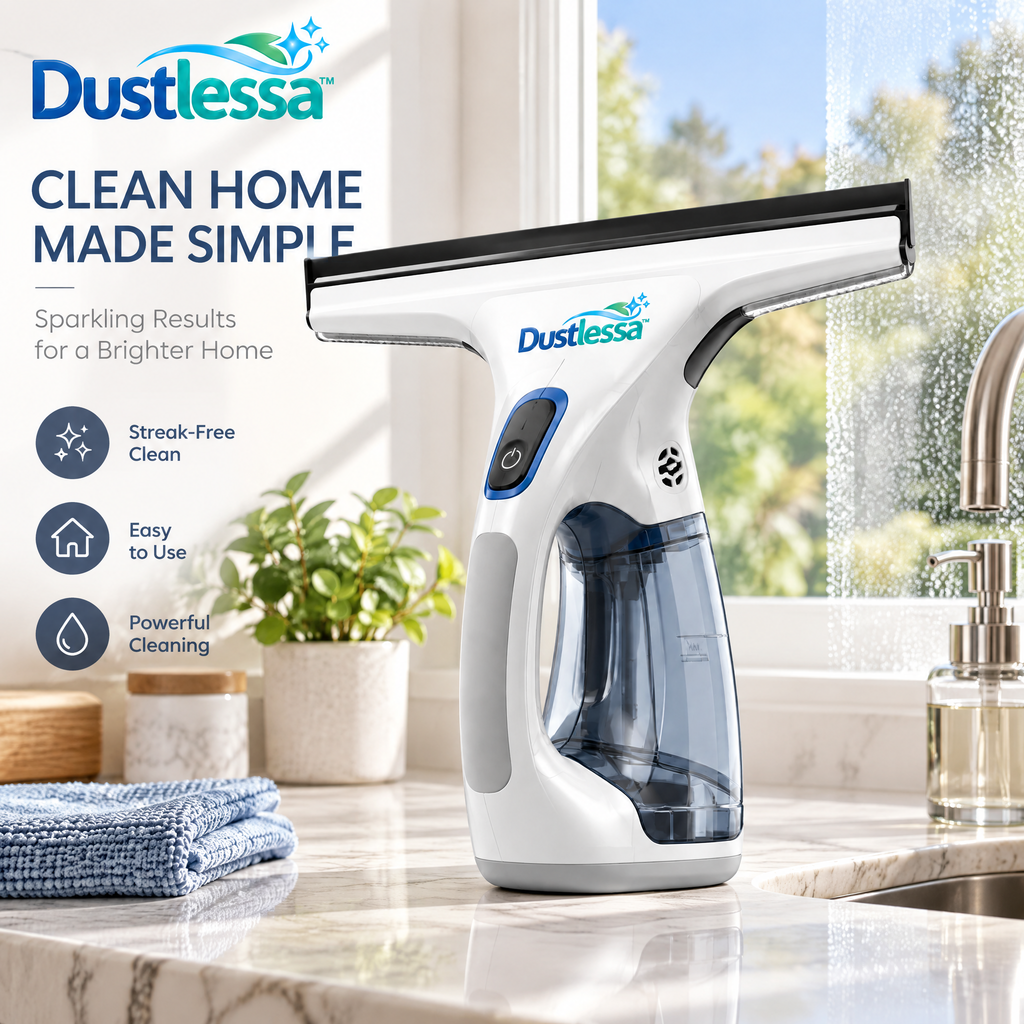 Dustlessa™ Cordless Glass Cleaning Vacuum